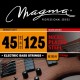 CUERDA MAGMA BE165N BAJO ELECTRICO JGO. 5 CUERDAS 45/125