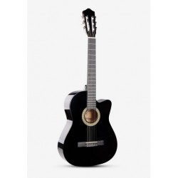 GUITARRA GRAPE -V GP-C40C-39 BK CLASICA C/R