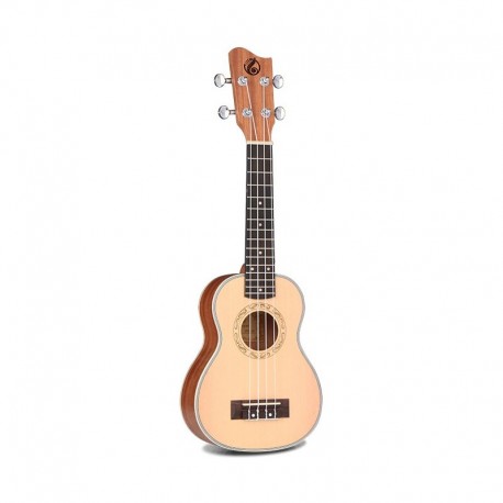 UKULELE GRAPE-V. GKS 50 21" SOPRANO PINO SAPELE F.