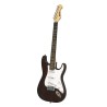 GUITARRA NEWEN ST MADERA OSCURA ELECTRICA