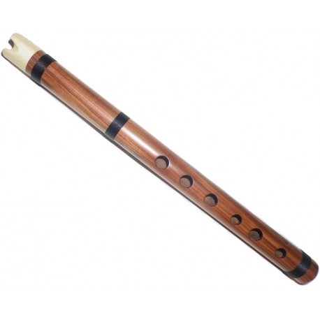 QUENA MP JACARANDA-HUESO INCRUSTADA
